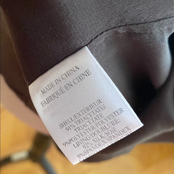 Helmut Lang asymmetrical draped silk Dress - Picture 7 of 8